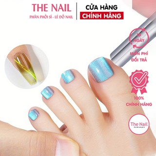 Nam châm tròn hơ mắt mèo nail siêu to, thanh nam châm đẩy mắt mèo hút cực mạnh - phụ kiện nail