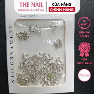 Set nơ 50 cái gắn móng NAIL , nơ trang trí móng (set 50v)