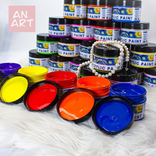 Màu Acrylic 3D 100ml Chuyên Nghiệp Dùng Vẽ Tranh , Vẽ Canvas , Tô Tượng ,Vẽ Vải ,v.v. ...Bảng Màu 1