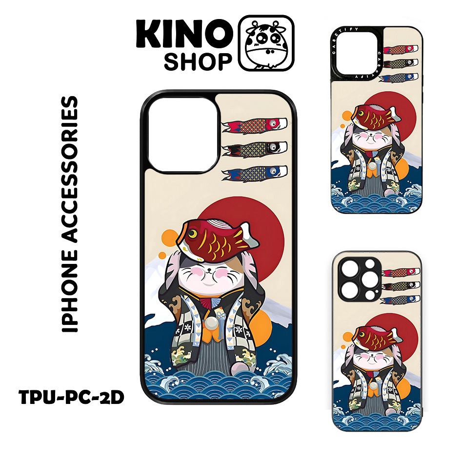 Ốp lưng iPhone KINOSHOP [ OD 970 ] in chuyển nhiệt ốp nhôm kính viền dẻo chống ố vàng ip 15 Promax 1