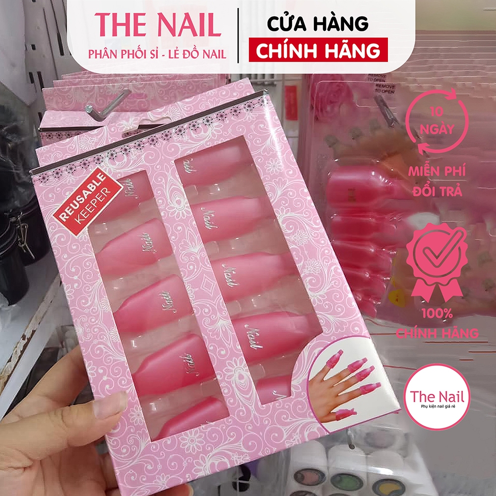 Bộ 5 miếng ủ tay phá gel làm móng