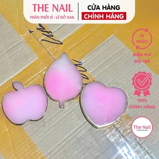 khay pha sơn đá chụp ảnh, tán bột vẽ , gel vẽ, pha màu nail