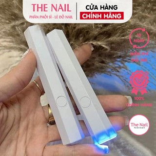 Máy hơ mini 1 ngón tích điện, Máy hơ gel nail 1 bóng