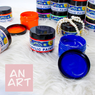 Màu Acrylic 3D 100ml Chuyên Nghiệp Dùng Vẽ Tranh Canvas , Tô Tượng , Vẽ Vải , v.v. ... Bảng Màu 2