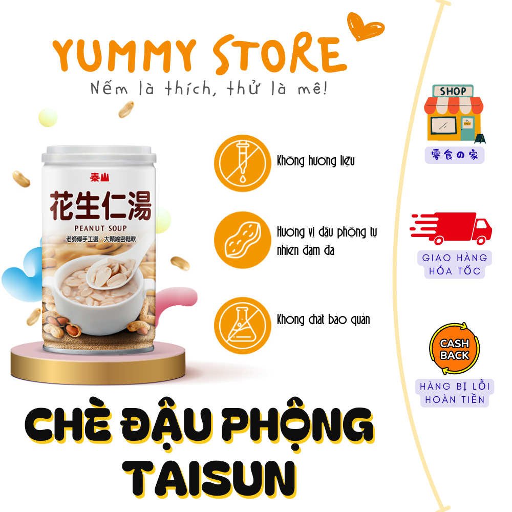 🍵 Chè Đậu Phộng Taisun - Taiwan