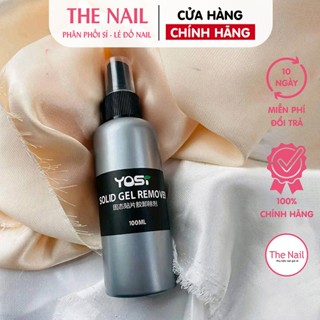 Chai xịt tháo móng úp,móng giả, nước tháo móng úp, nước tan keo YOSI 100ml làm nail