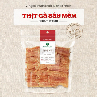 Natural Core Thịt Vịt , Thịt Gà Sấy Giòn Mềm Hàn Quốc Chó Mèo
