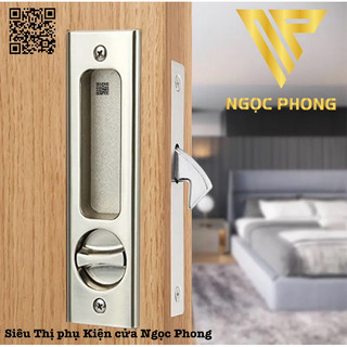 [ Nhiều màu ] Khoá âm cửa gỗ lùa cao cấp tay vuông