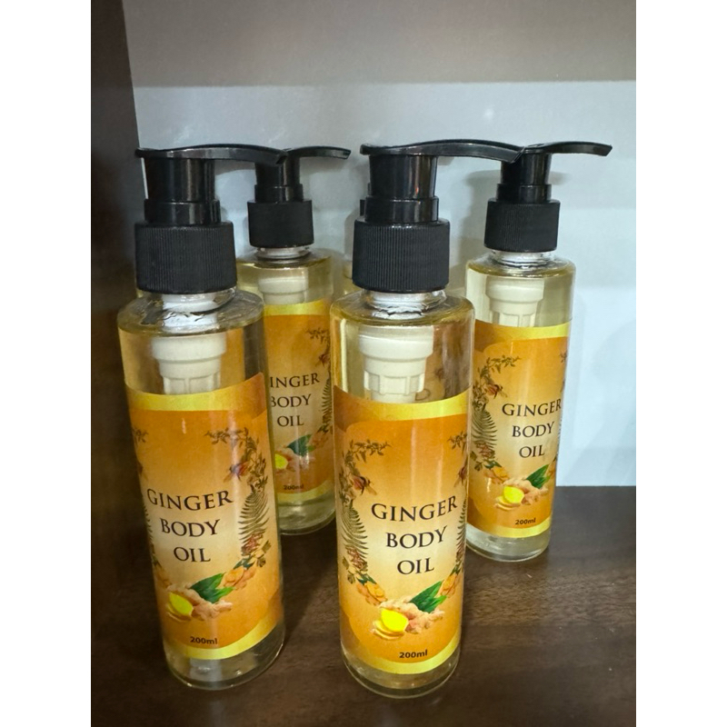 Tinh dầu massage body Gừng &Gậy gỗ 20Bi | Tinh dầu gừng massage (200ml &750ml)