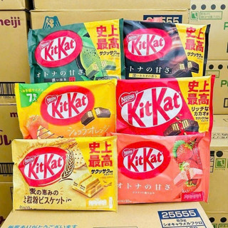 Bánh Kitkat Nhật Bản - Mix nhiều vị Hàng chuẩn nội Địa  Nestle Japan[Date 10-11/2025]