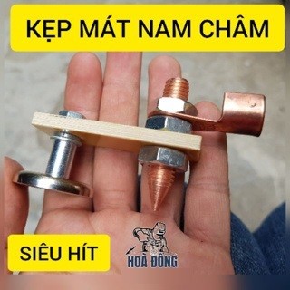 Kẹp mát nam châm máy hàn diện tử siêu hít