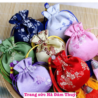 Túi Gấm, Túi Cổ Trang đựng đồ, đựng vòng tay, đựng đồ phong thuỷ, treo xe, trang trí nhà🍃🍀🍃