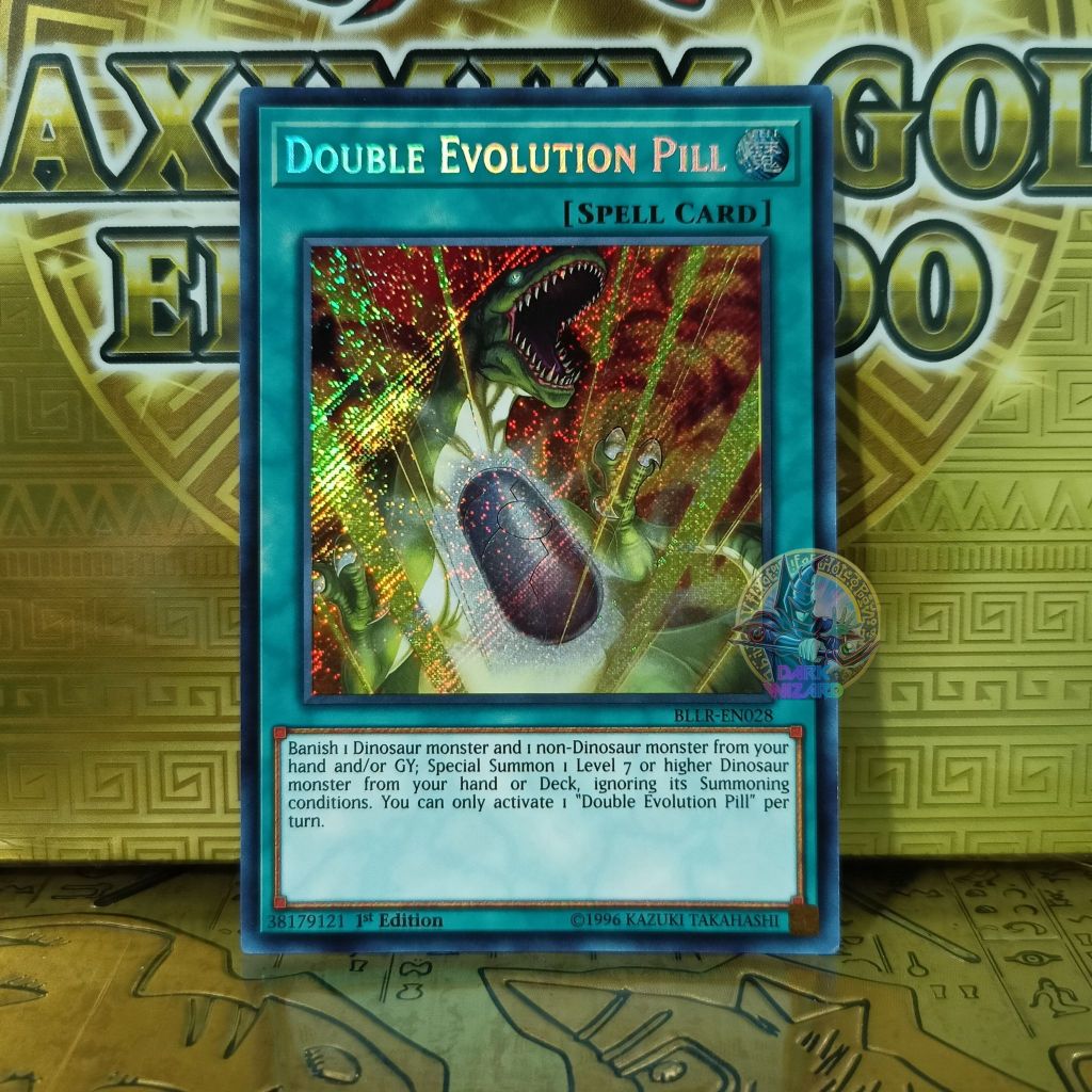 Double Evolution Pill – BLLR-EN028 – Secret Rare [Thẻ bài Yugioh]