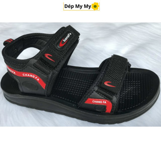 giày sandan nam nữ trẻ em trai gái CHANGFA đi hoc,đi làm,đi chơi để PU,êm chân,chống trơn trượt