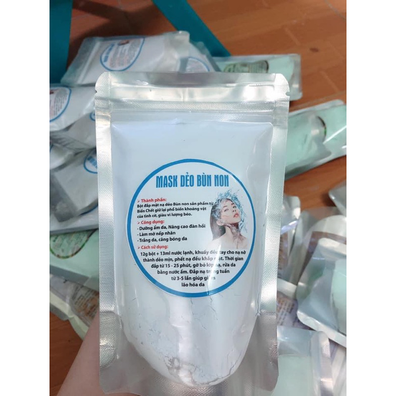 Mặt Nạ Dẻo Bùn Non gói 100gam