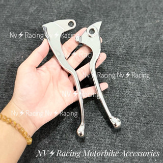 Tay thắng 2 bên Mio / Nouvo xi inox sáng bóng hàng Takegawa tặng kèm tem