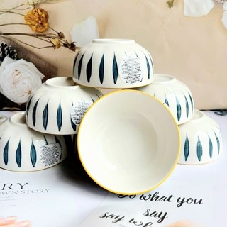 Bộ 2 chén Sứ ,chén ăn cơm decor ,Hàng Khuyến Mãi, Bát Ăn Cơm