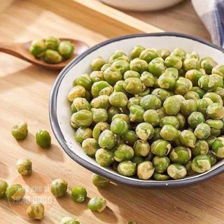 Đậu Hà Lan Rang Muối 500g (Đồ ăn vặt thơm, ngon, giòn rụm)