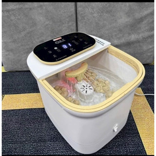 Chậu ngâm chân massage có sục khí, bồn ngâm chân tự động massage thư giãn tự làm nóng nước