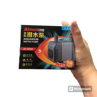 Máy bơm nước bể cá Atman AT 303S siêu nhỏ, tiết kiệm điện, siêu bền và im lặng