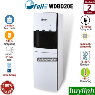 Cây nước nóng lạnh 3 vòi fujie wdbd20e