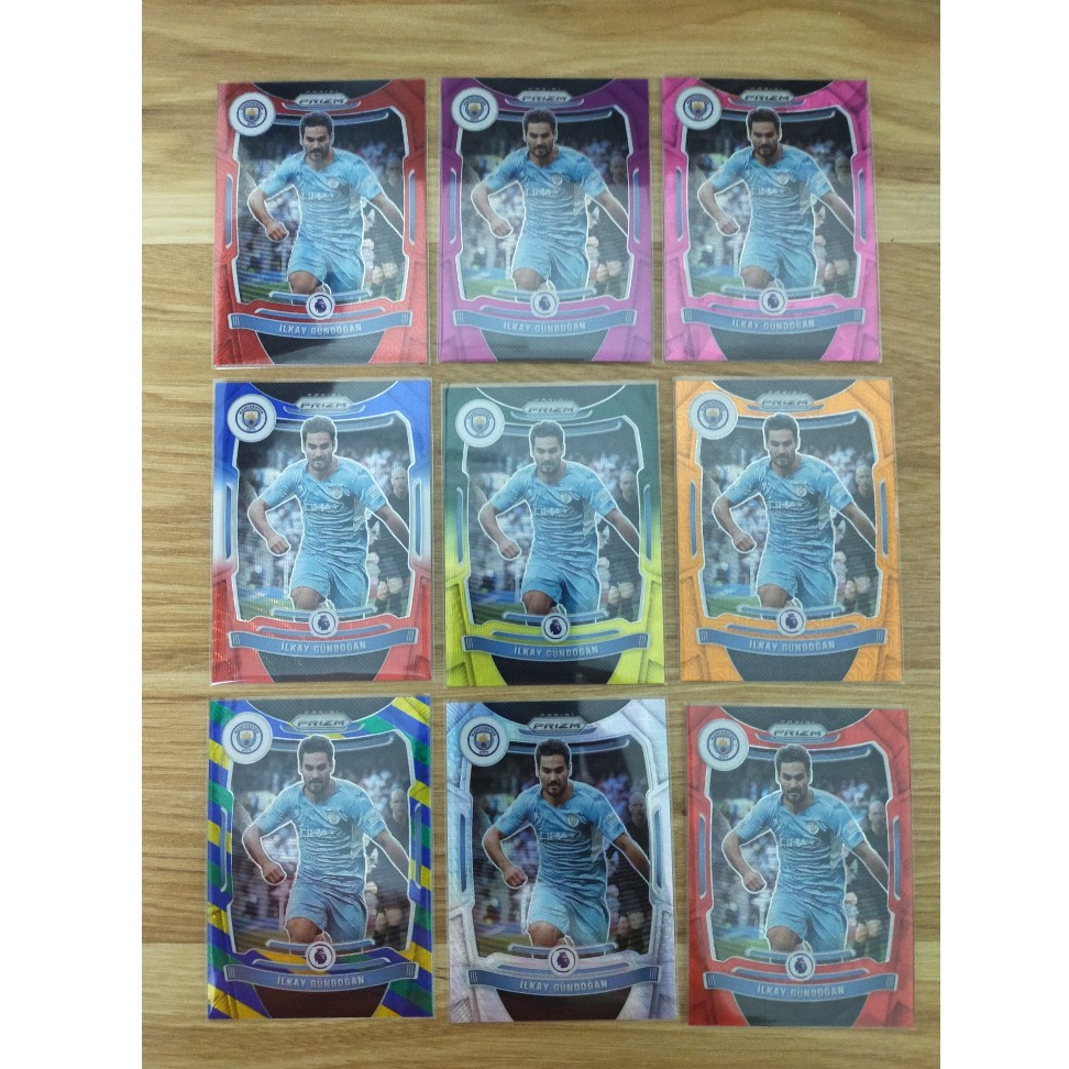 Thẻ Bóng Đá Panini Prizm Premier League Soccer ILKAY GUNDOGAN - Manchester City - GERMANY - Man City