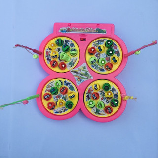 Bộ đồ chơi câu cá 4 hồ đồ chơi câu cá bộ câu cá kèm pin đồ chơi trẻ em đồ chơi phát nhạc