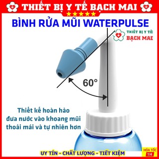 BÌNH RỬA MŨI WATERPULSE 300ml, 500ml