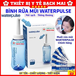 BÌNH RỬA MŨI WATERPULSE 300ml, 500ml