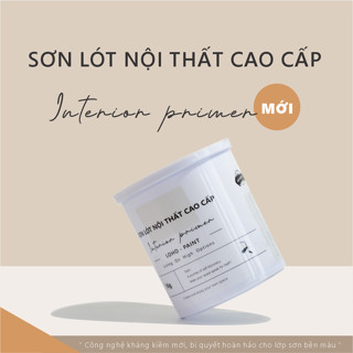Sơn lót chống kiềm nội thất cao cấp Loho House | Lon sơn 1kg - chống ẩm, chống thấm, chống kiềm