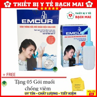 Bình Rửa Mũi EMCUR [Chính Hãng Đức