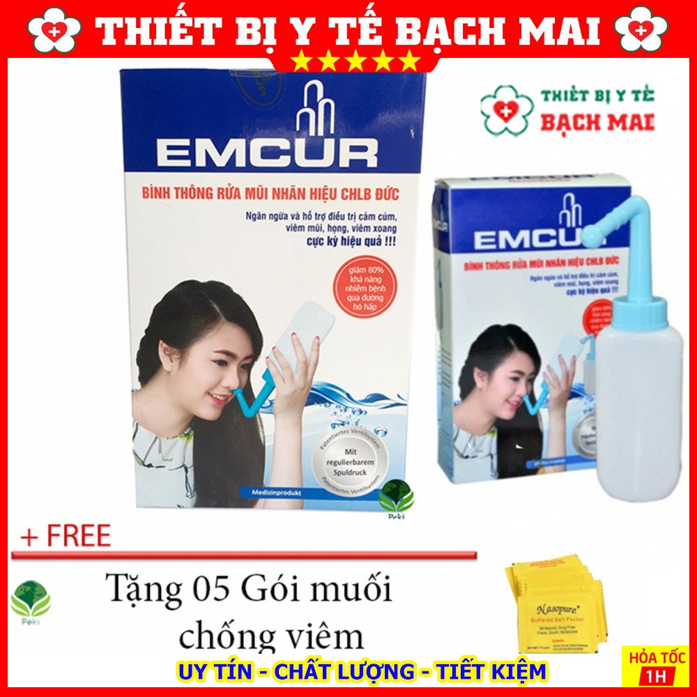 Bình Rửa Xoang Mũi EMCUR