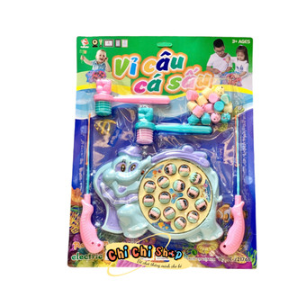 BỘ ĐỒ CHƠI CÂU CÁ ĐẬP CHUỘT đồ chơi câu cá đồ chơi đập chuột đồ chơi phát nhạc