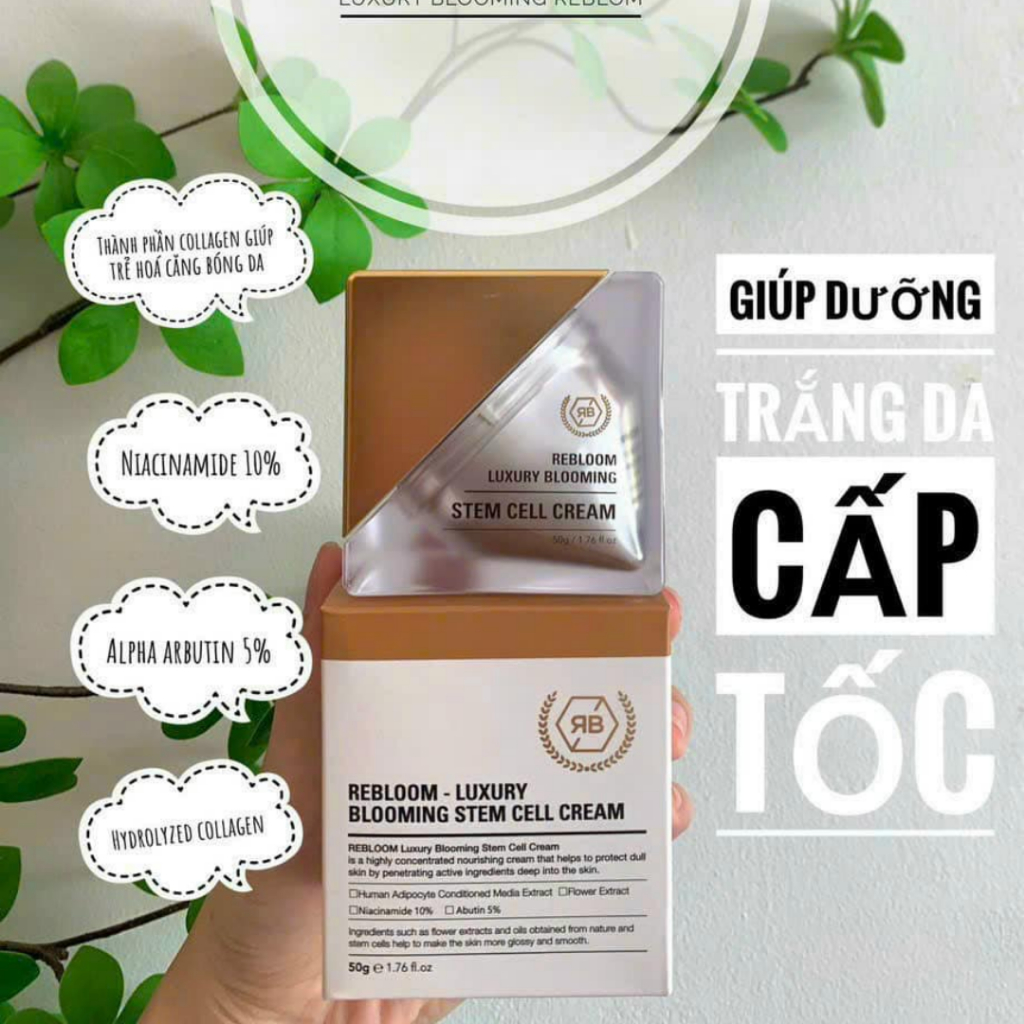 Kem tế bào gốc Stem Cell Cream Luxury Blooming Reblom