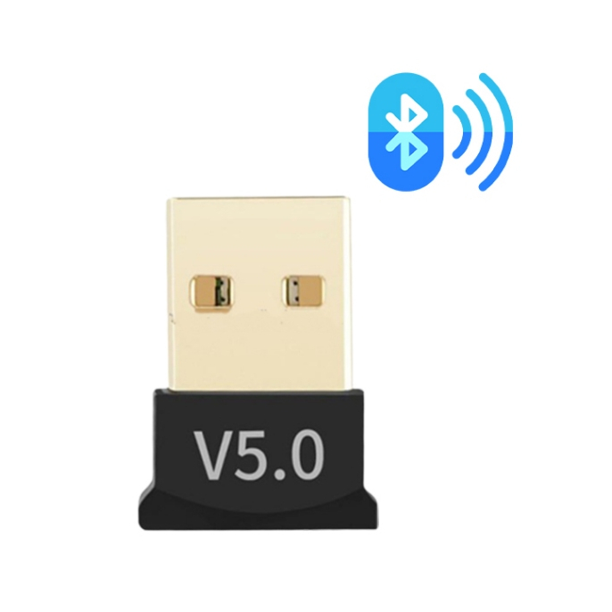 Adapter USB Bluetooth 5.0 Dongle Mini Dùng Cho Máy Tính Laptop, PC