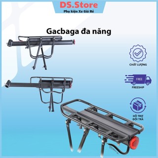  Kệ Yên Sau Gác Baga  FULL NHÔM Gắn Thêm Phía Sau Vào Cốt Yên cho xe đạp địa hình và leo núi 