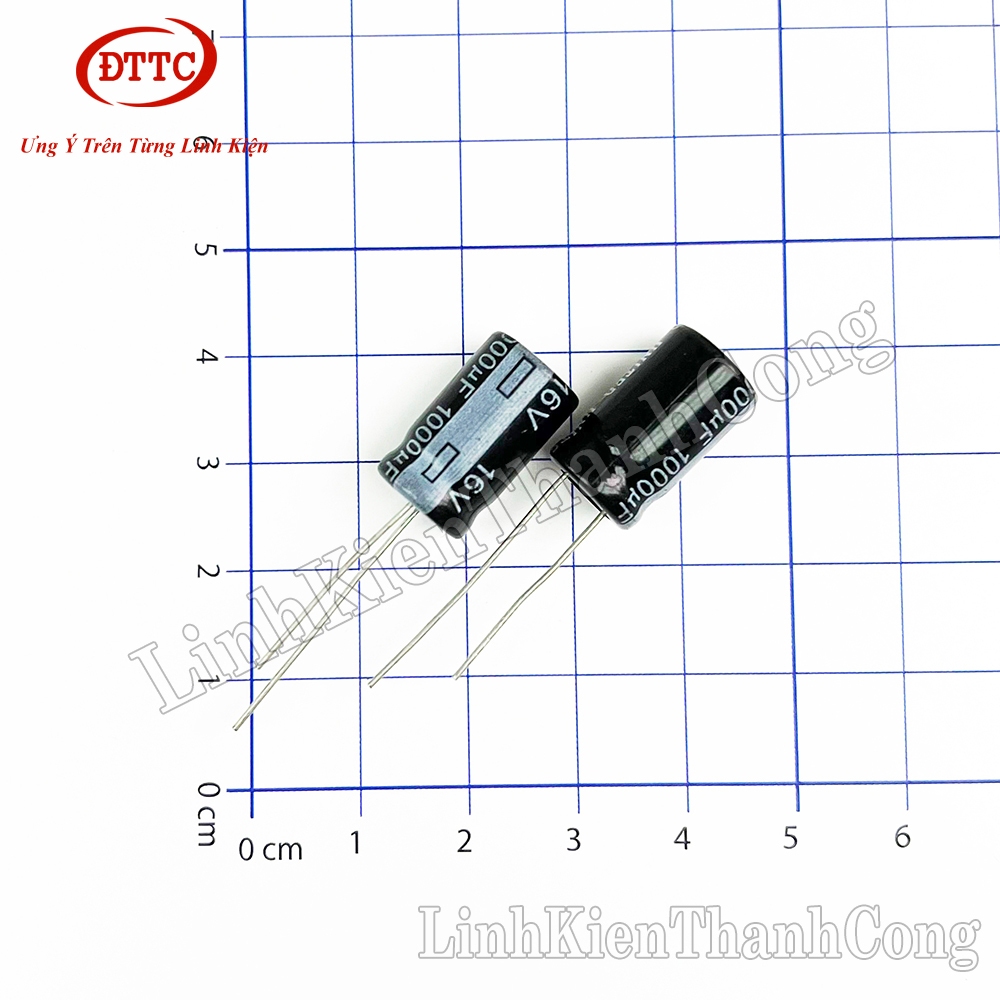 Bộ 20 Chiếc Tụ Hóa 1000uF 16V (10x17mm)