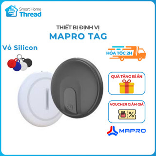 Mapro Tag, định vị thông minh chuẩn Apple, định vị đồ vật, thú cưng, xe, an toàn cho người thân,Pin tốt, chống nước IPX4