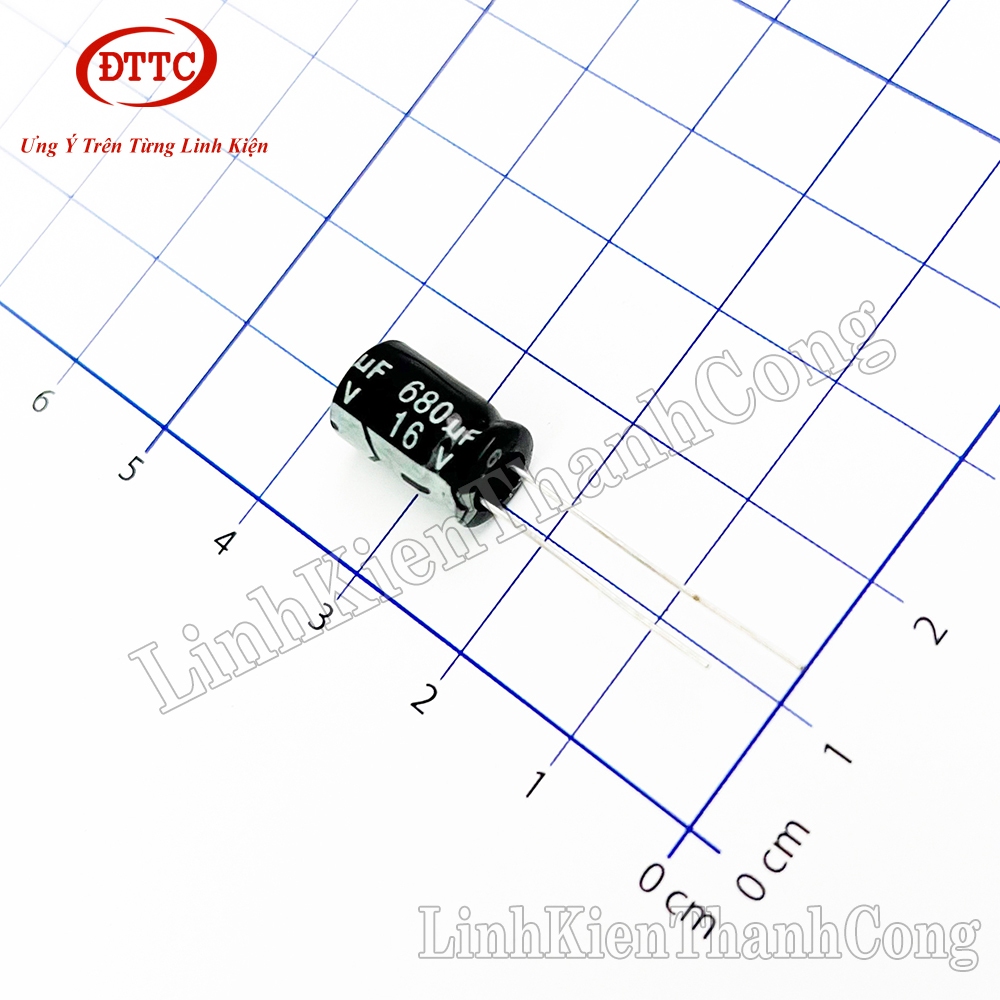 Bộ 20 Chiếc Tụ Hóa 680uF 16V (8x12mm)