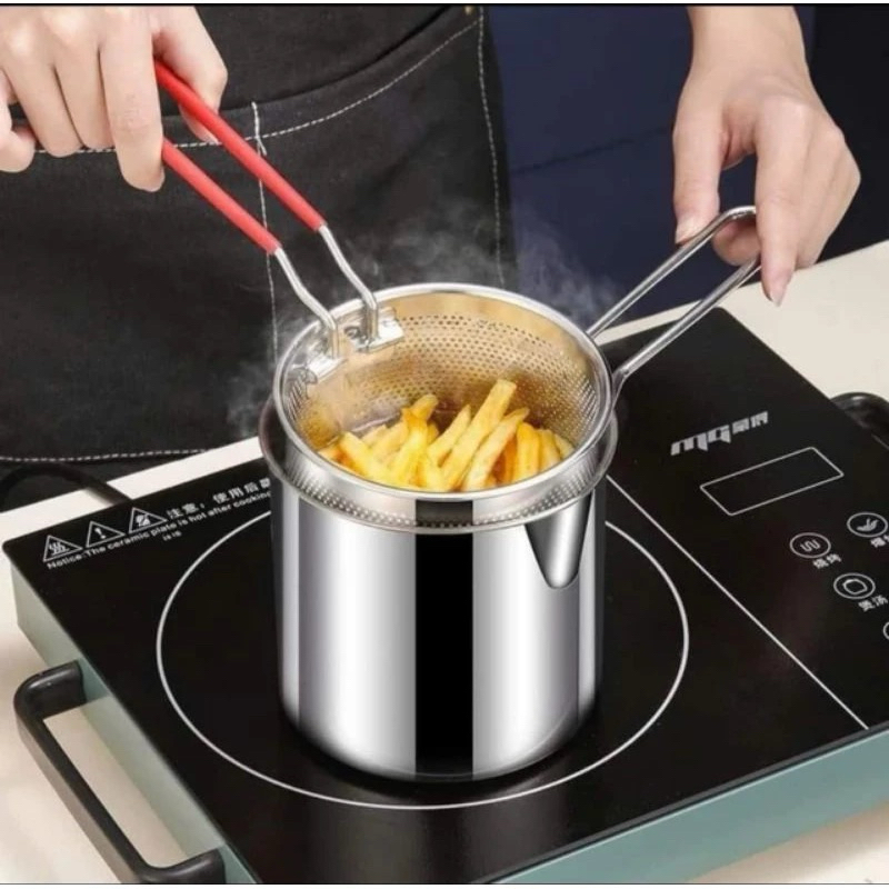 Nồi chiên ngập dầu inox 304, tiết kiệm thời  gian an toàn tiện lợi khosiviethieu