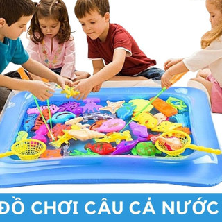 Câu cá phao ( không giỏ ) ĐỒ CHƠI CÂU CÁ BỂ PHAO, câu cá nước