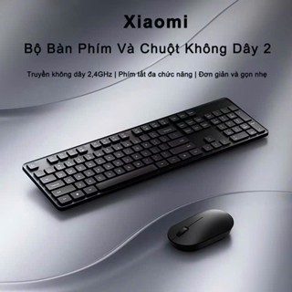 Bộ bàn phím chuột không dây Xiaomi Mijjia Gen 2 WXJS02YM – Hàng chính hãng