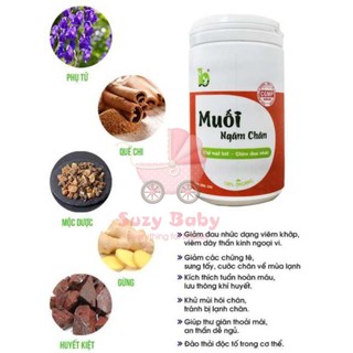 Muối ngâm chân Bảo Nhiên