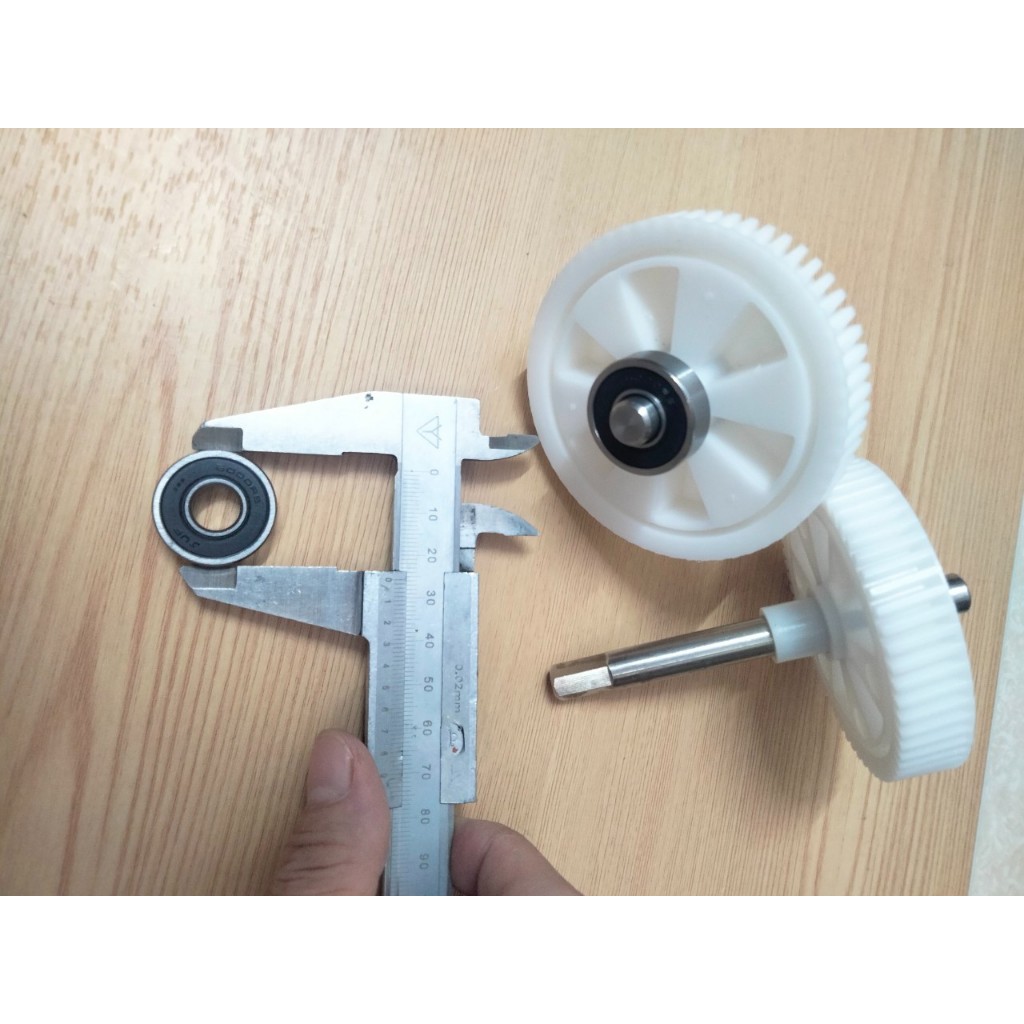 Trục tải máy ép chậm SAVTM JE07 (bánh răng)