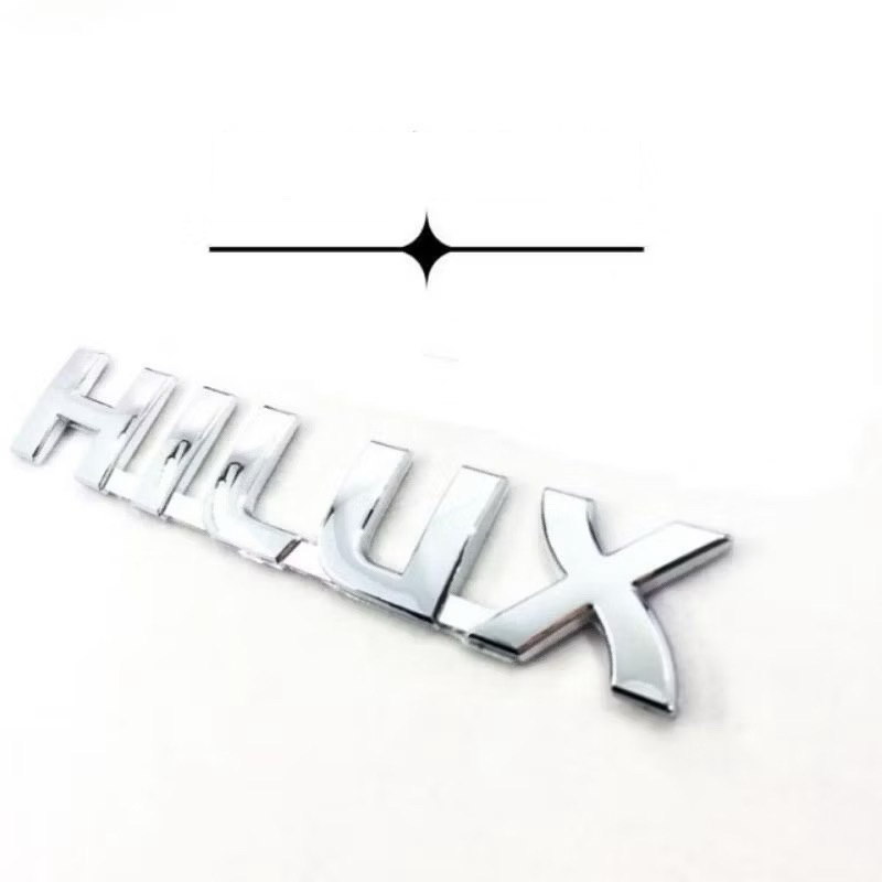 logo chữ nổi TOYOTA HILUX