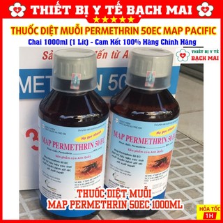 THUỐC DIỆT MUỖI PERMETHRIN 50EC [Chai 1000ML] MAP PACIFIC
