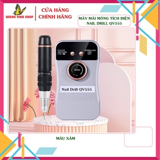 Máy mài móng tích điện Nail Drill QV555 [đầy đủ phụ kiện]