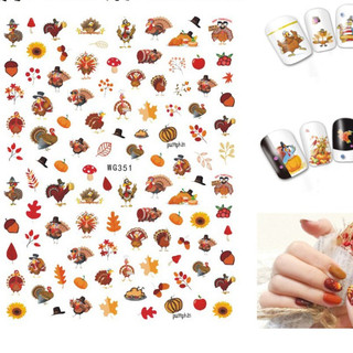 sticker dán móng tay hình haloween