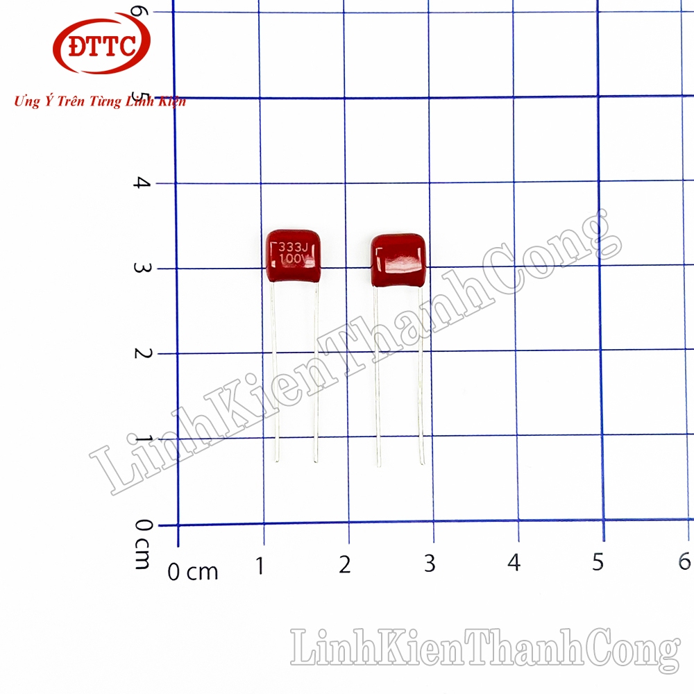 Bộ 20 Chiếc Tụ CBB 33nF 333J 100V 5mm