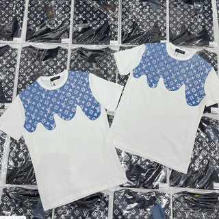  Áo phông Eo VÌ phối vai in họa tiết HOTTREND - Áo thun tay lỡ nam nữ unisex freesize form rộng 65kg chất cotton đẹp 2024 